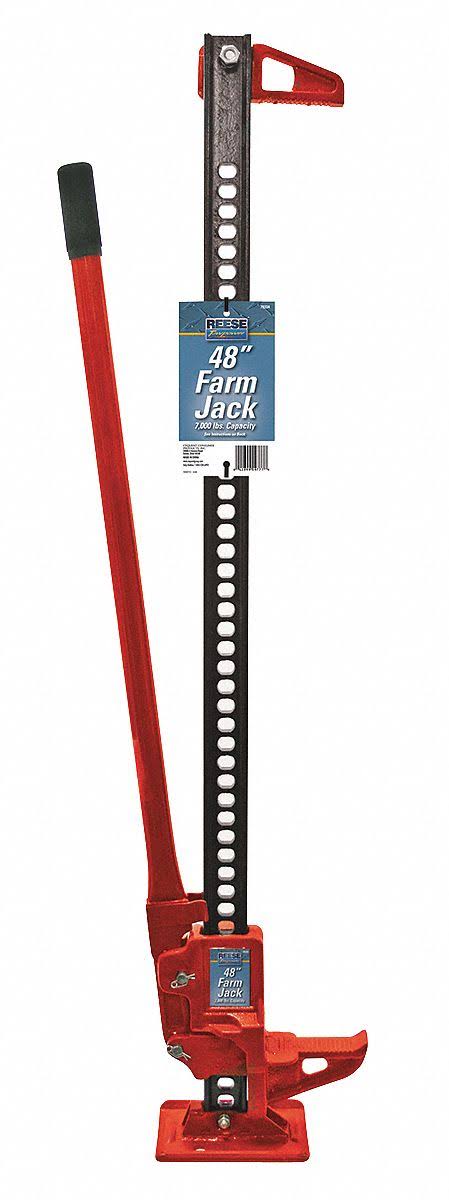 Reese 7033400 7000 lb. Mechanic Service Jack 48x22 Max. Lifting H.