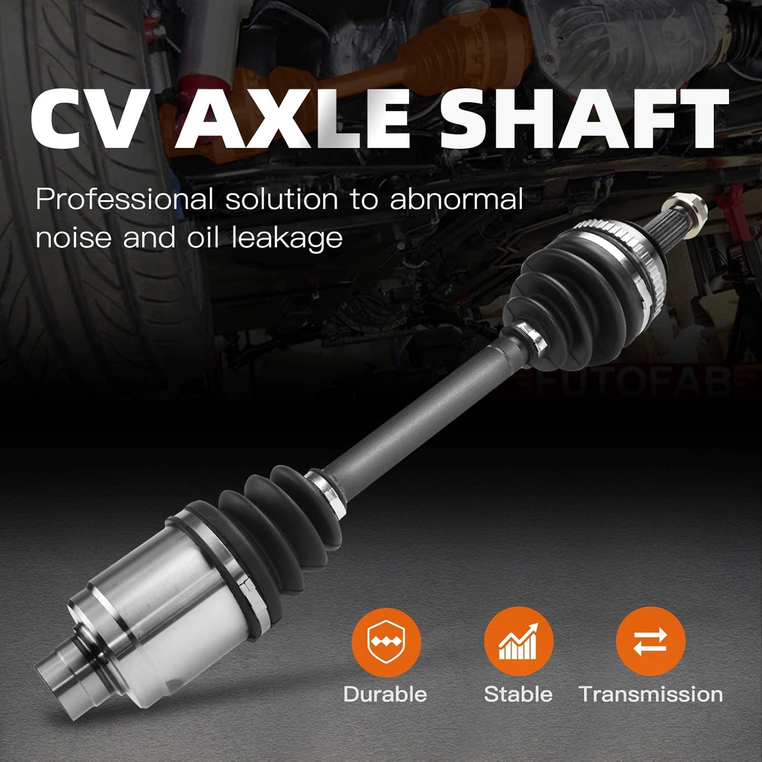 A-Premium Front CV Axle Drive Shaft Assembly Compatible with Honda Civic 1999-2005 Civic del Sol 1994-1997 Acura Integra 1994-2001
