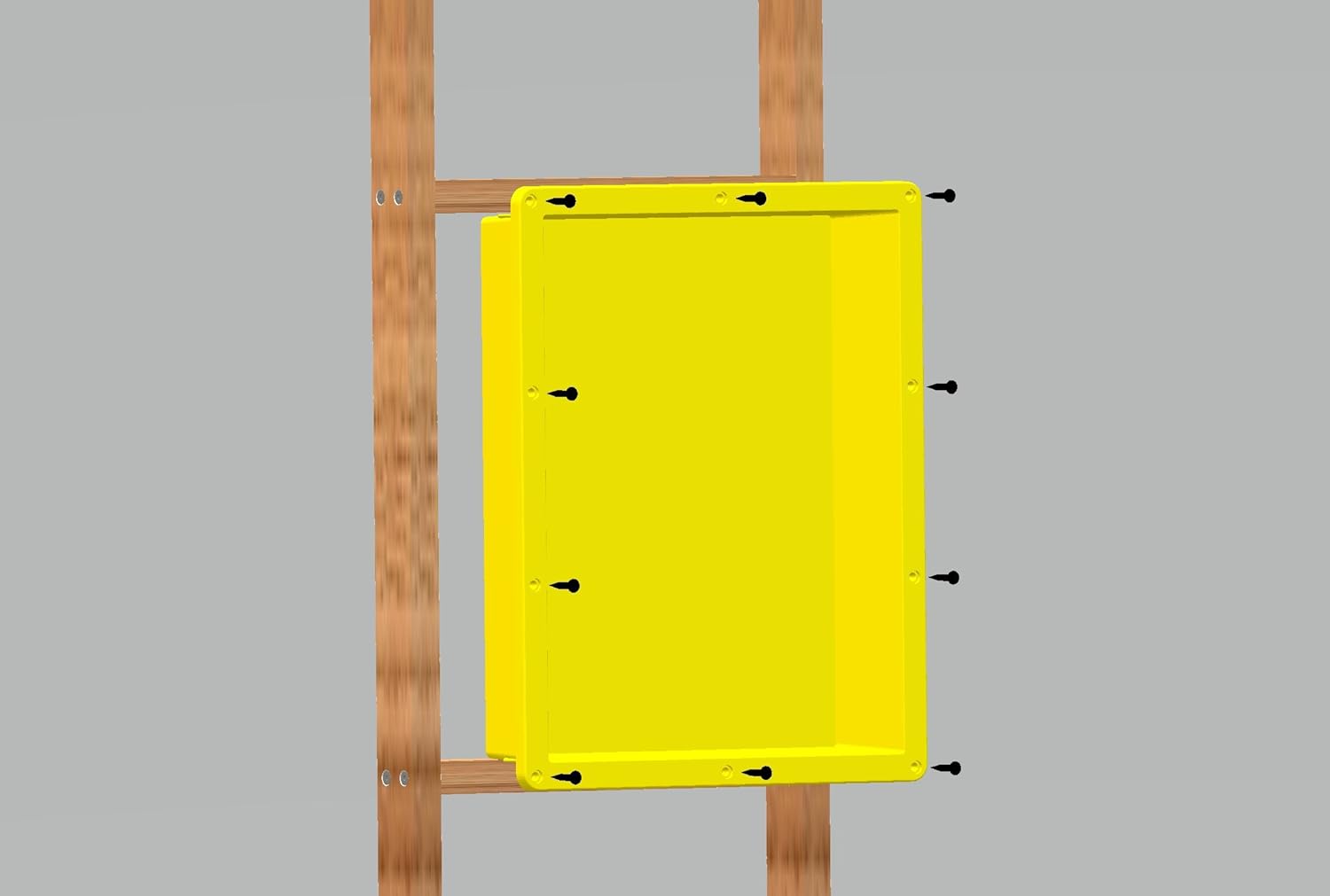 Uni-Green Tile Shower Niche Recessed Square 14