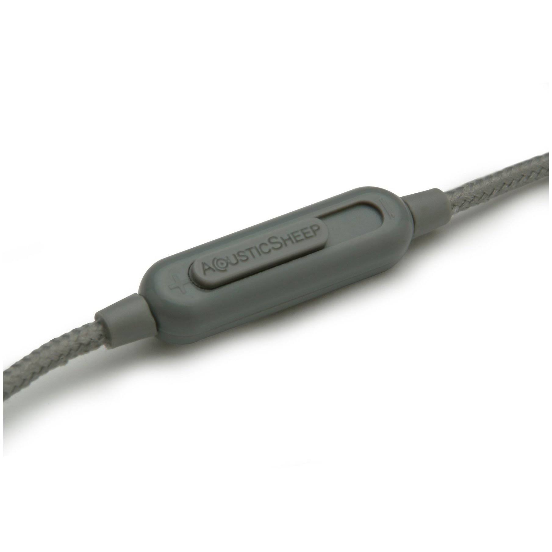 Runphones Microphone Headphones (Swift Black, Medium)