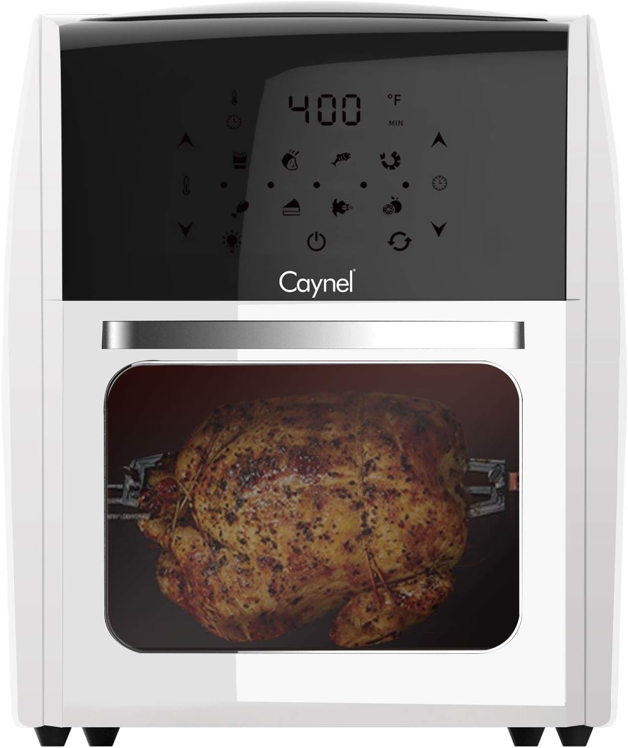 Air Fryer Oven, 12.7 Quart Air Fryer 1700W, 8-in-1 Oil-less Electric Air Fryer with LED Digital Touchscreen,Roast, Dehydrate, Bake & More, Large Capacity,Accessory Kit and Recipe Book Included