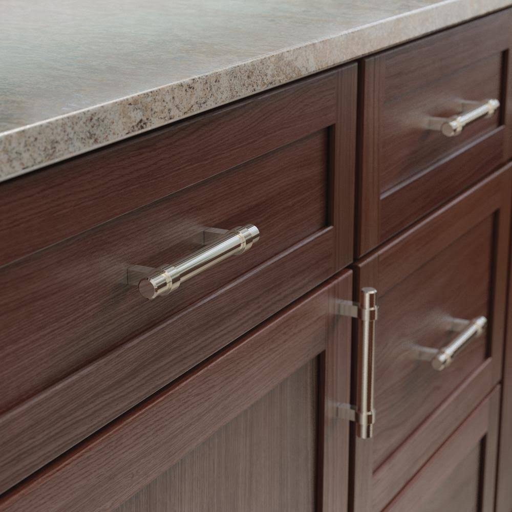 Liberty P40709c-np 3 3/4 inch Wrapped Bar Pull Nickel Plated Finish 24 Pack