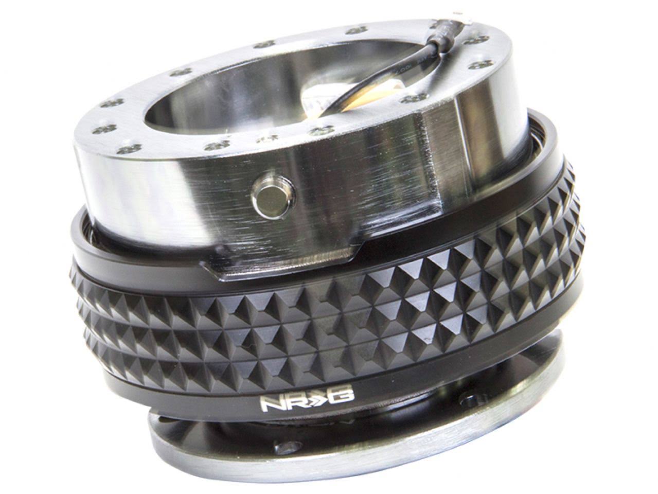 NRG Quick Release Gen 2.1 - Gunmetal / Black Pyramid Ring