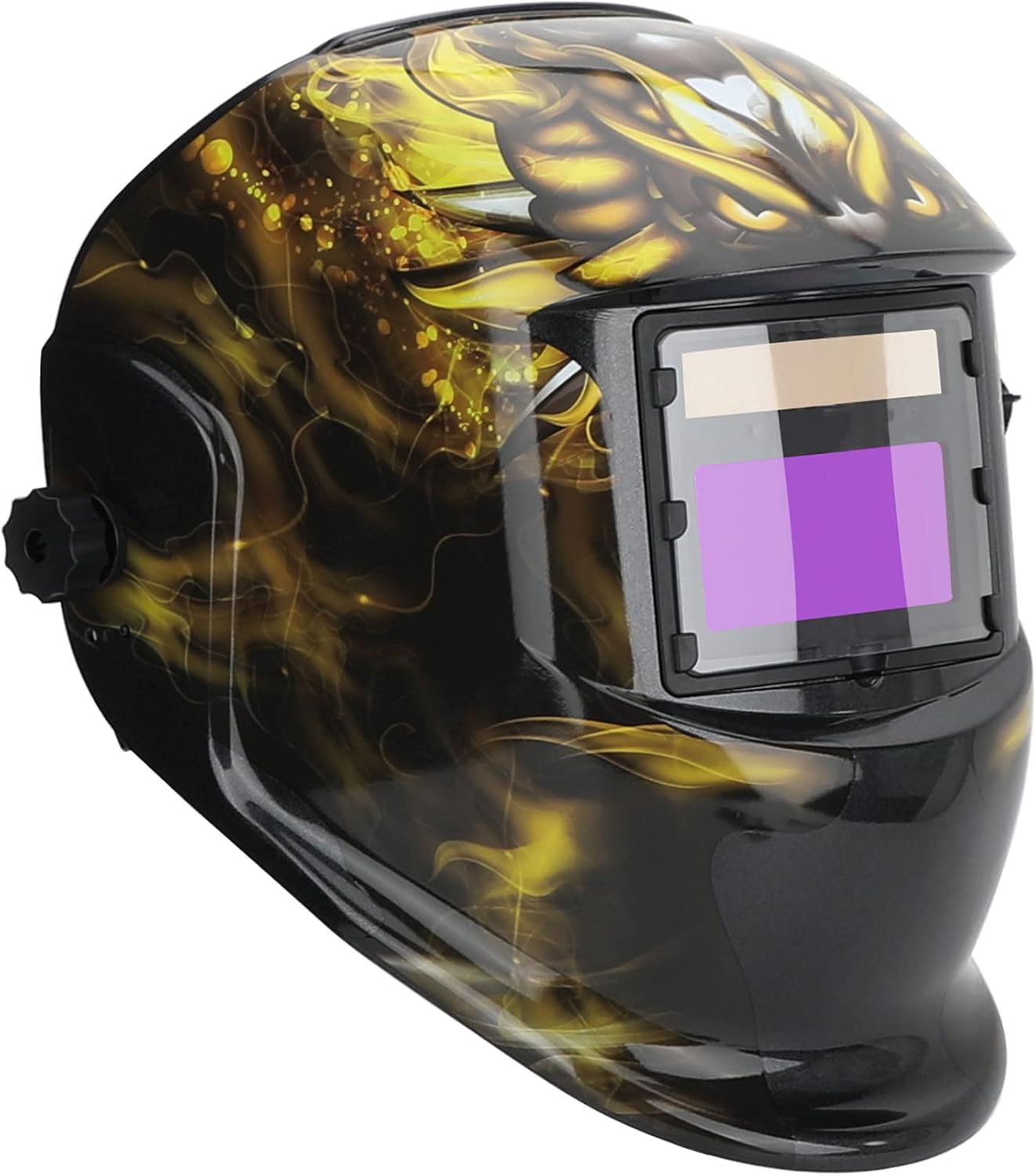 Welding Helmet, Auto Darkening Welding Helmet, Welding Mask for TIG MIG ARC, Solar Powered Welding Hood, Wide Shade Welder Helmet(Blue Eagle)… Pack of 2