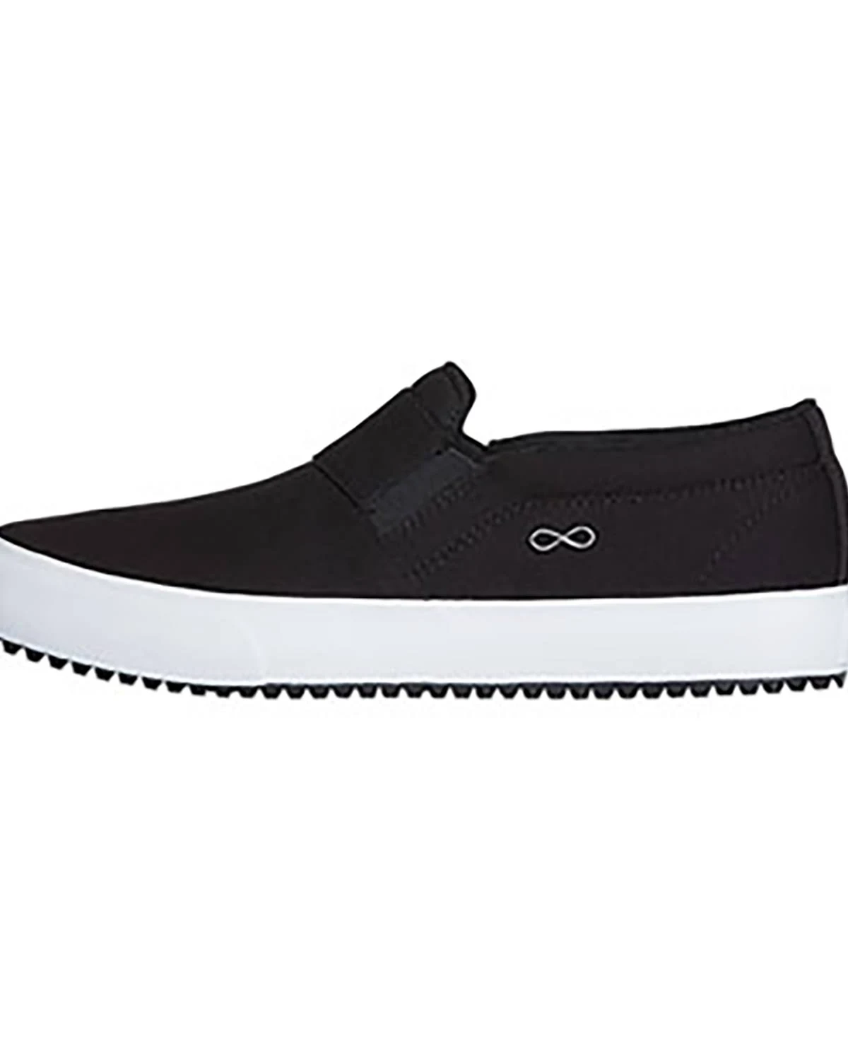 Infinity Footwear Rush Vulcanized Footwear - Textile Black/ White - 6H