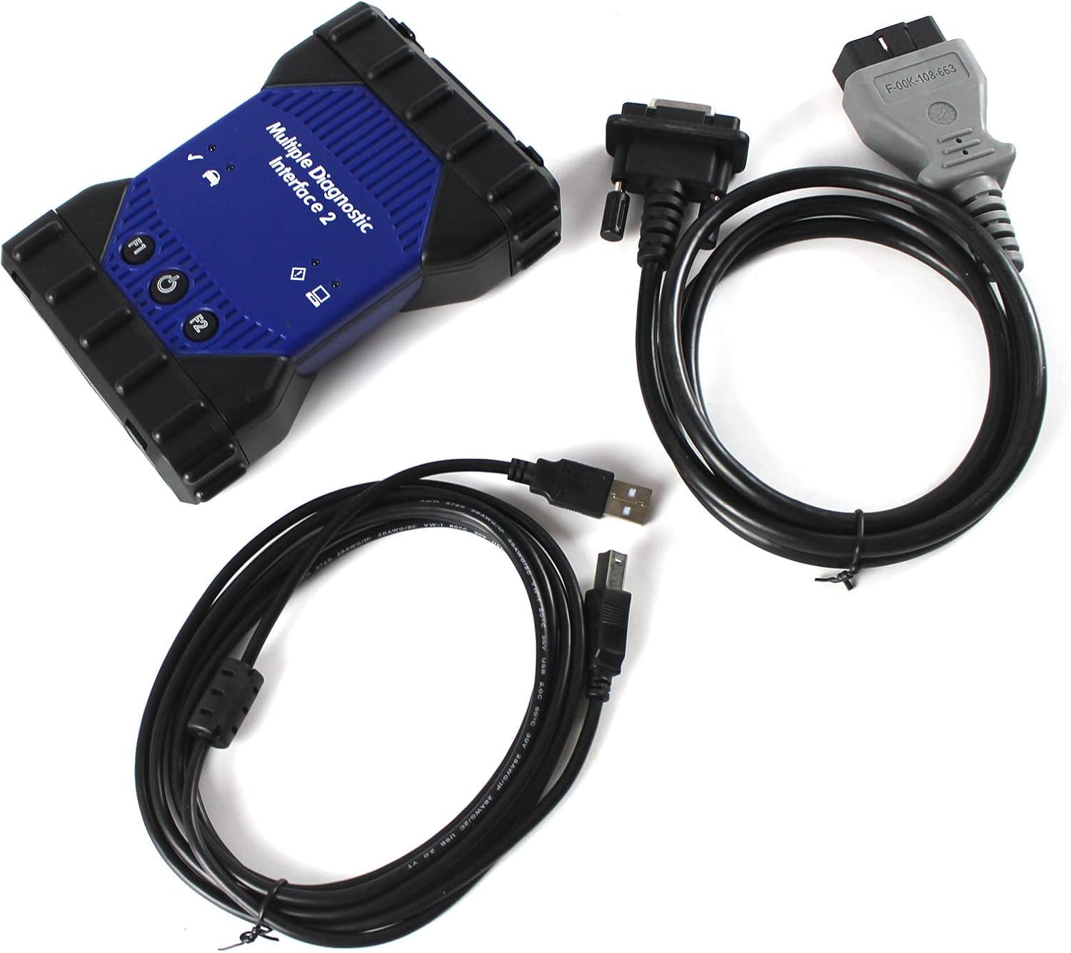 PANGOLIN MDI 2 MDI2 Auto Diagnostic Tool MDI II Diagnostic Tool Multiple Diagnostic Interface for GM MDI2 WiFi/USB GDS2 Car Diagnostic Auto Tool, 3 Month Warranty