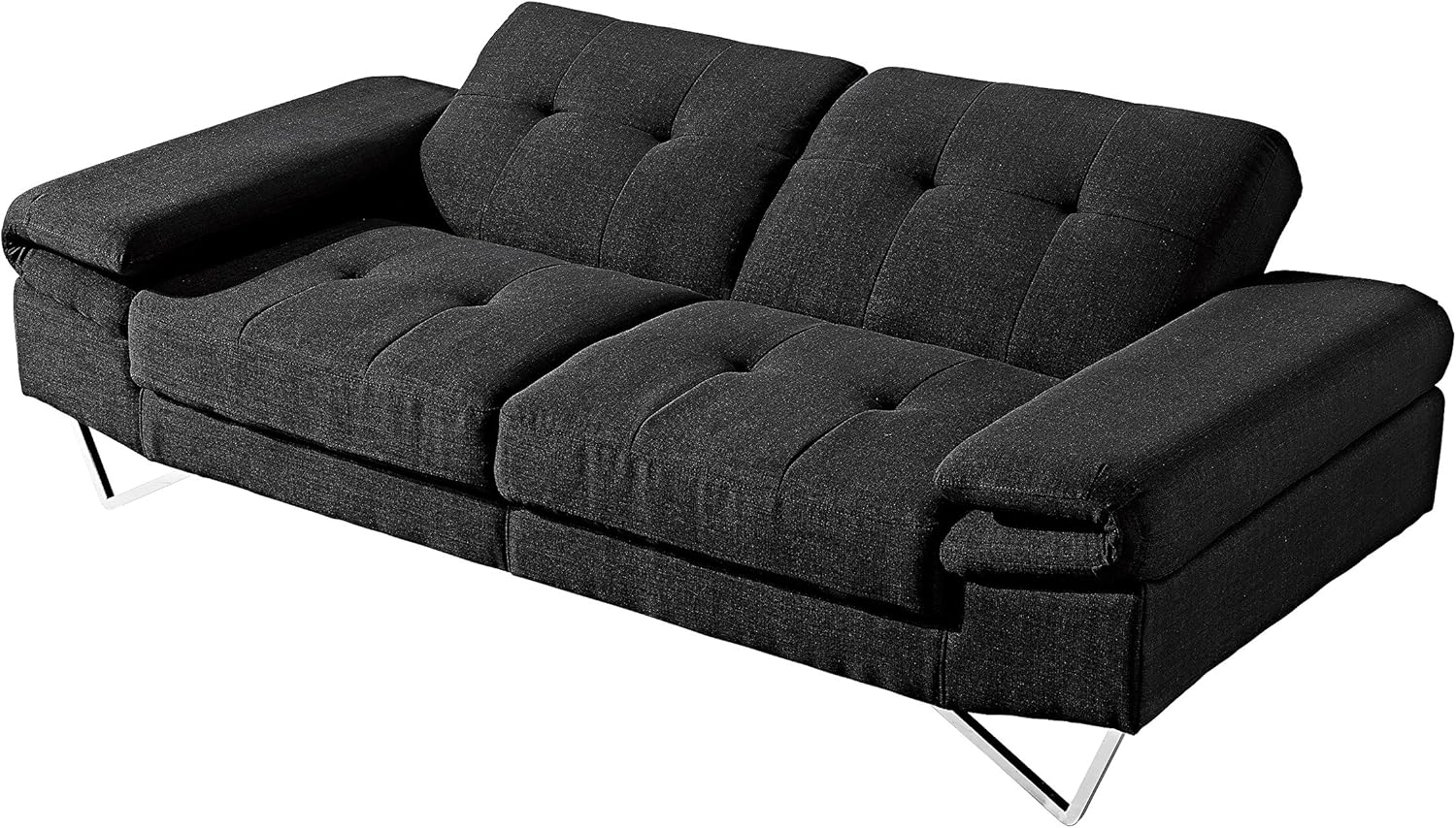 At Home Lucia Black Sofa Sleeper