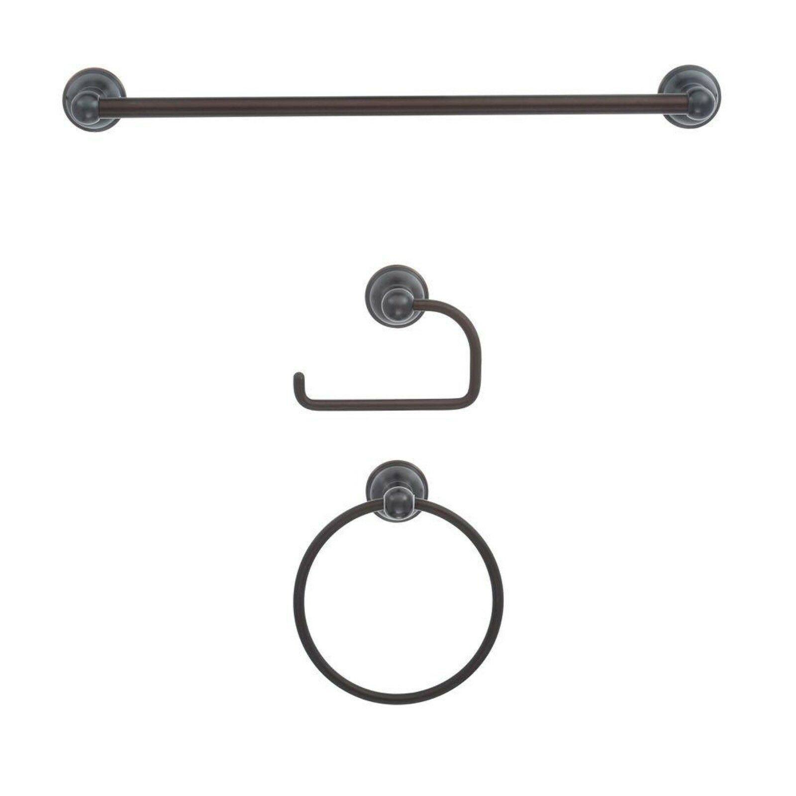 Glacier Bay Mandouri 3-Piece Bath Accessory Kit in Oil Rubbed Bronze