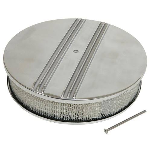 Summit Racing SUM-239049: Summit Racing Finned Aluminum Air Cleaners