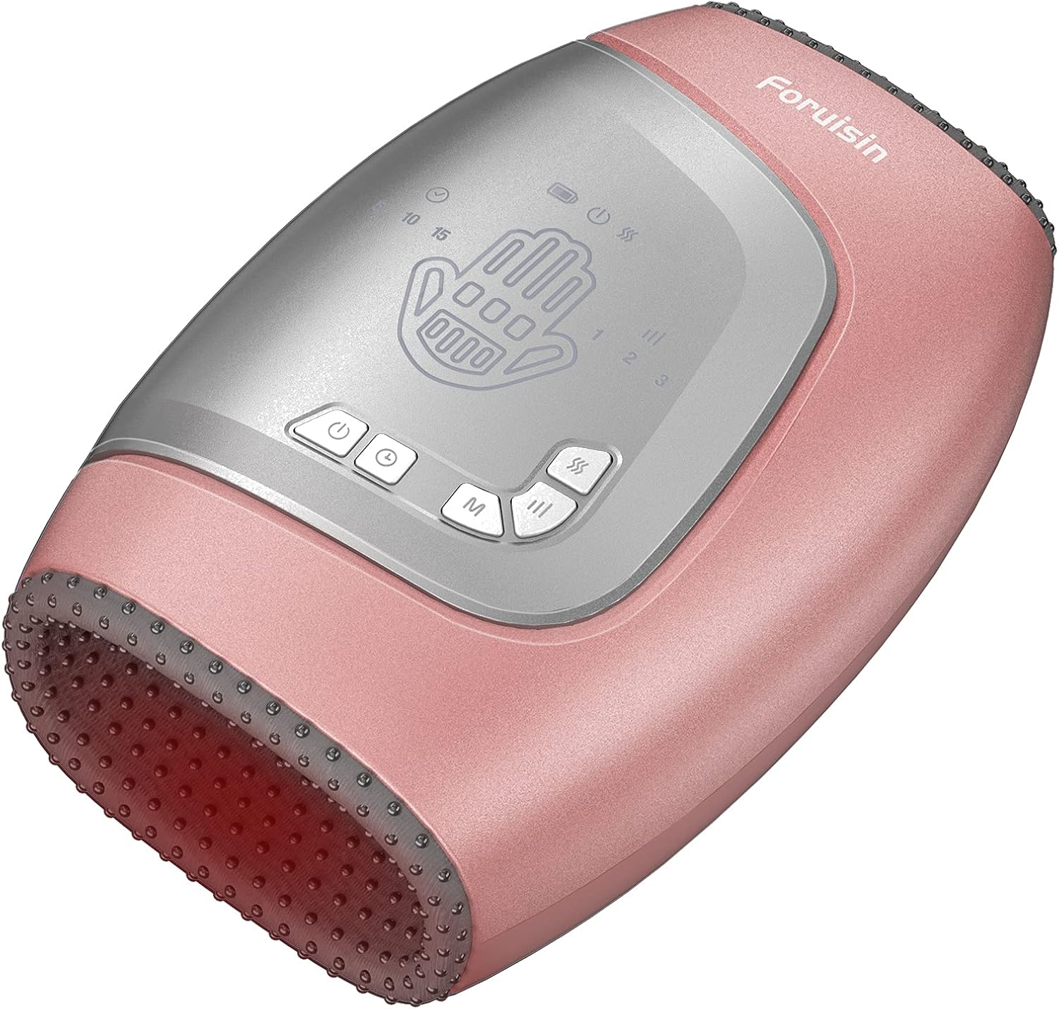 Foruisin Cordless Electric Hand Massager, Arthritis Massager for Hands Therapy with Air Pressure Compression, Point Therapy Massage, Ideal for Arthritis, Pain Relief, Carpal Tunnel, Finger Numbness Pack of 2