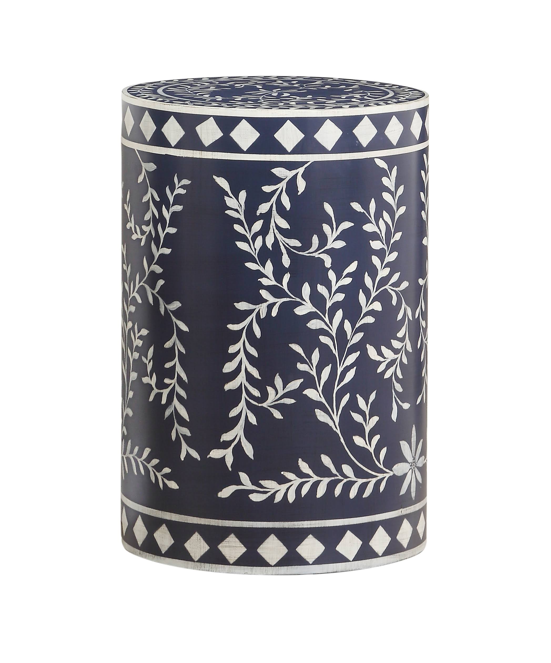 Coast to Coast Royals Blue Round Accent Table