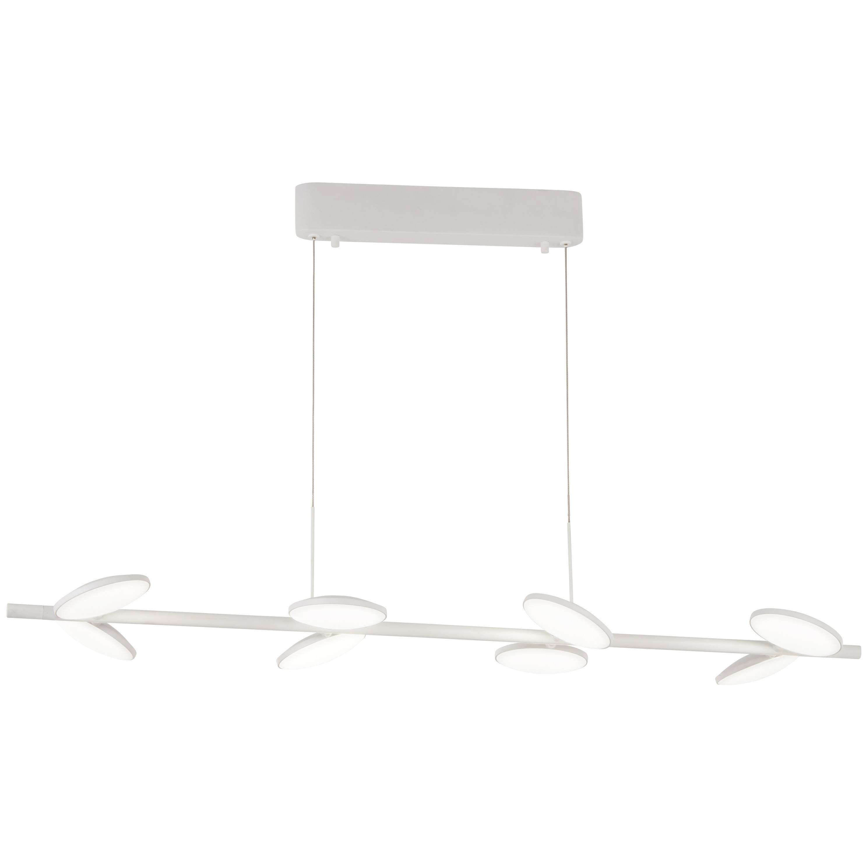 George Kovacs P1156-044B-L Eyespy LED Island Light, Matte White