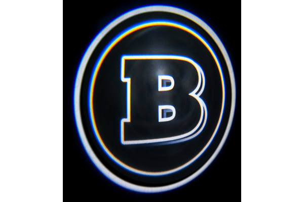 Oracle Lighting 3386-504 Gobo Brabus Logo White Door LED Projector