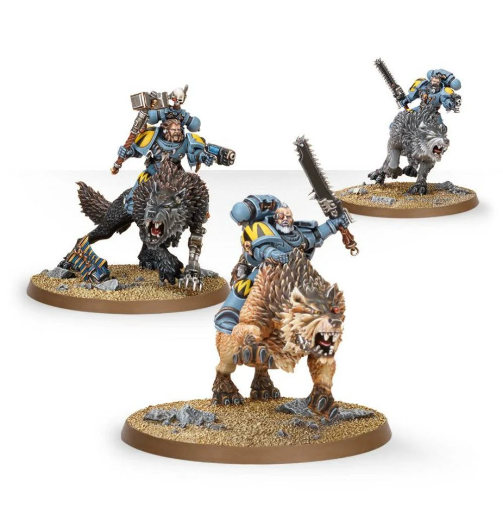Warhammer 40K Space Wolves Thunderwolf Cavalry