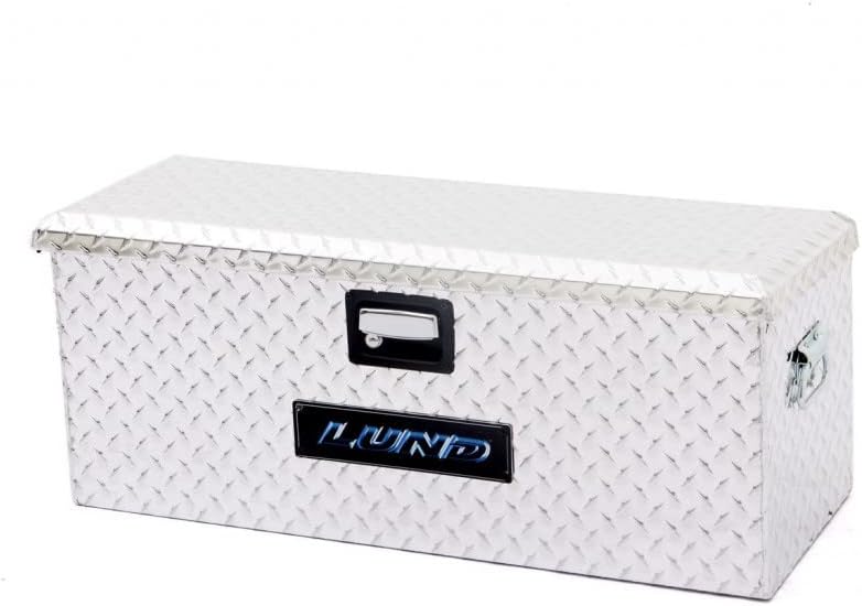 Lund Gull Wing Cross Box Universal - Aluminum - Black | Dim A: 32; Dim B: 12; Dim C: 13.5