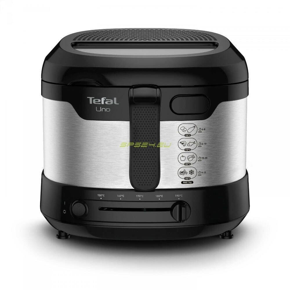 Tefal FF215D Deep Fryer Single Black,Stainless Steel Stand-Alone 1600 W