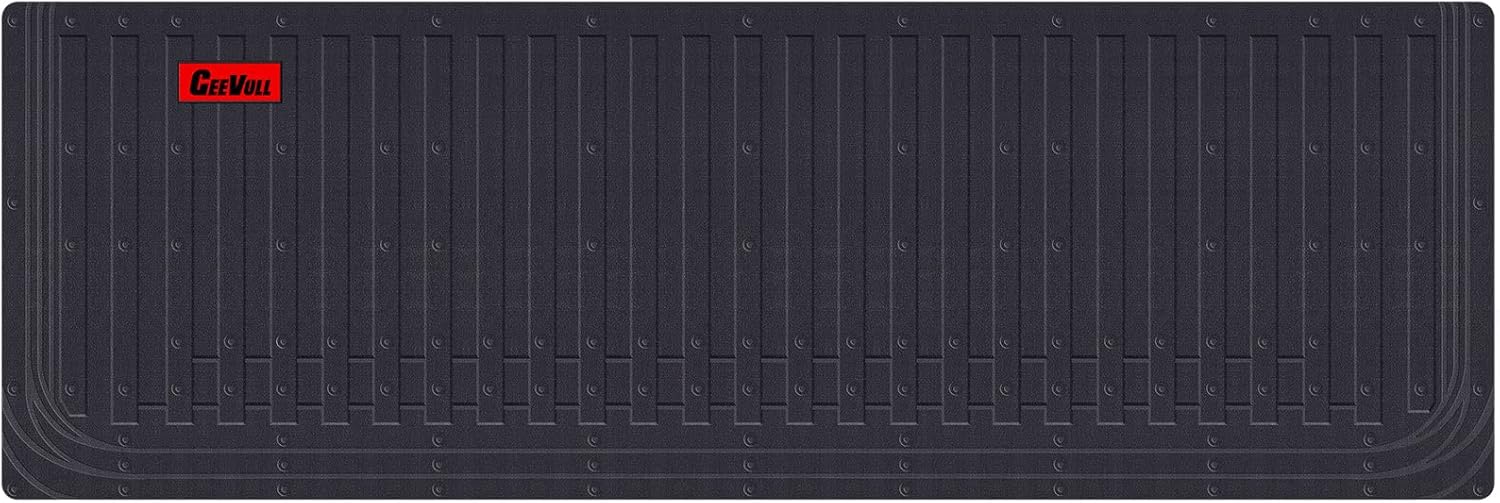 GEEVOLL Black Universal Trim-to-Fit Truck Bed Tailgate Mat, 62