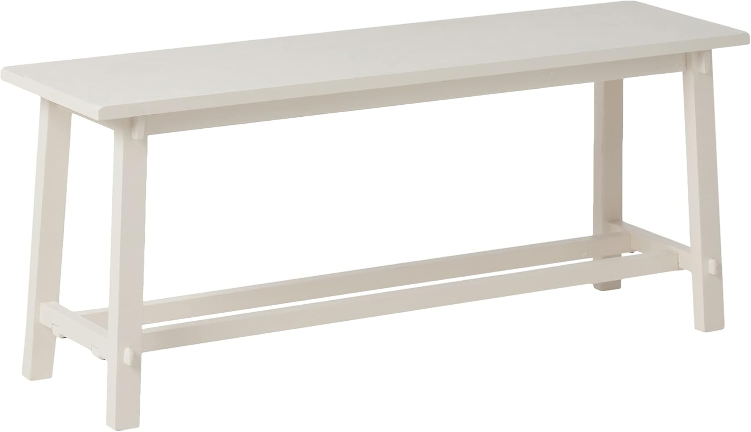 Décor Therapy Kyoto Black Bench, 42w 11.8d 17.75h, Pack of 2