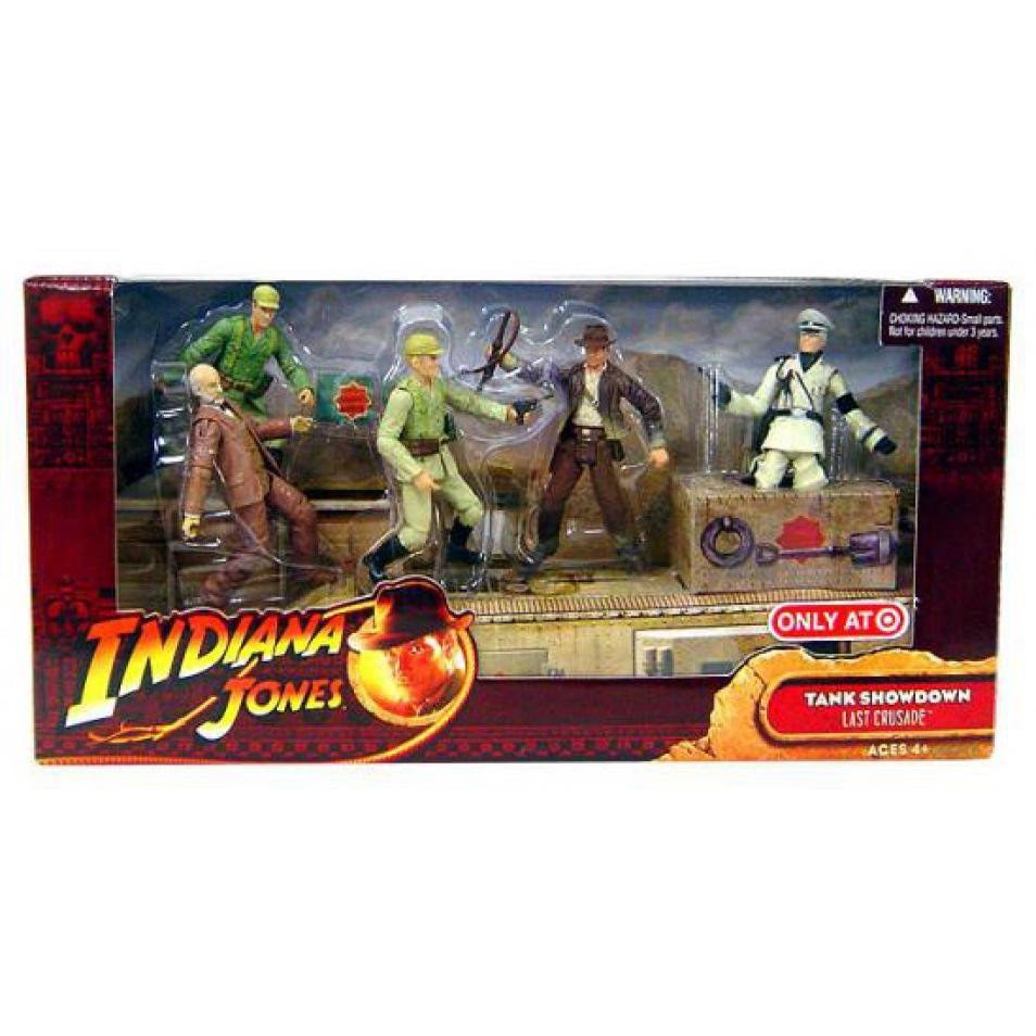Indiana Jones The Last Crusade Tank Showdown Action Figure 5-Pack