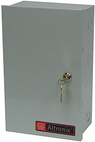 Steel Power Supply 8PTC 24Vac @ 12.5A with Gray Finish