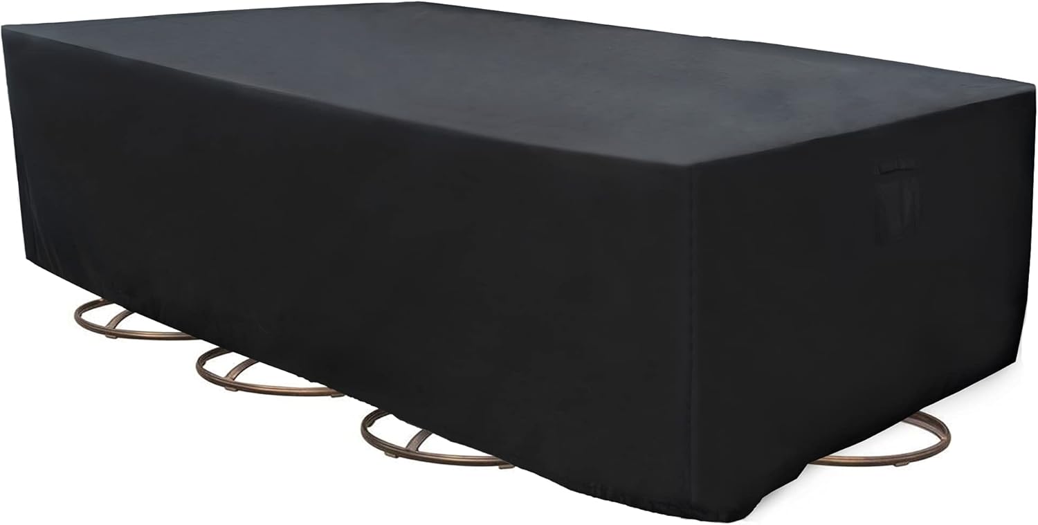 SERHOM Patio Furniture Cover Waterproof UV Resistant Heavy Duty 128