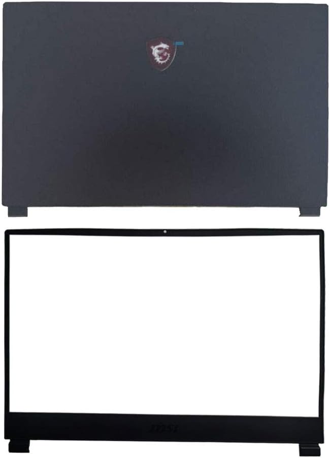 Laptop Replacement LCD Top Back and Front Bezel Cover Case for MSI GL65 (MS-16U1) (MS-16U4) GE65