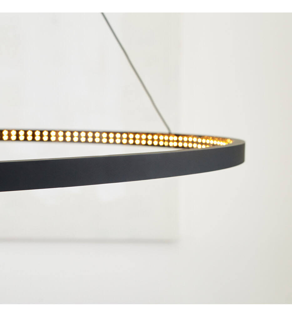 Tech Lighting Vellavi 36 Chandelier 700VLV36B Led922 (Black)