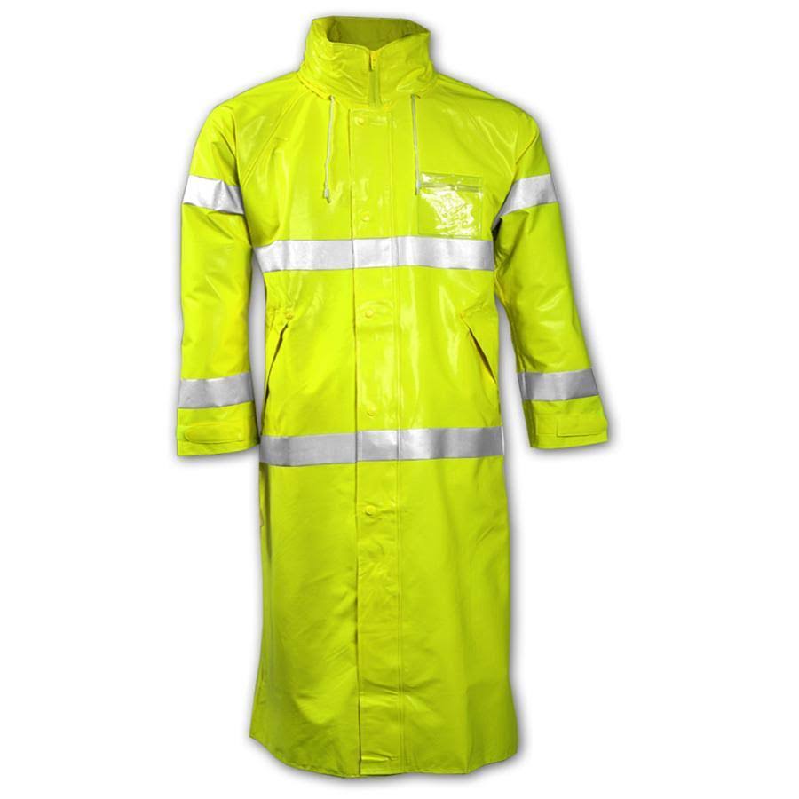 Tingley C53122 Comfort-Brite Coat, Price/each - Yellow/Green, 4X
