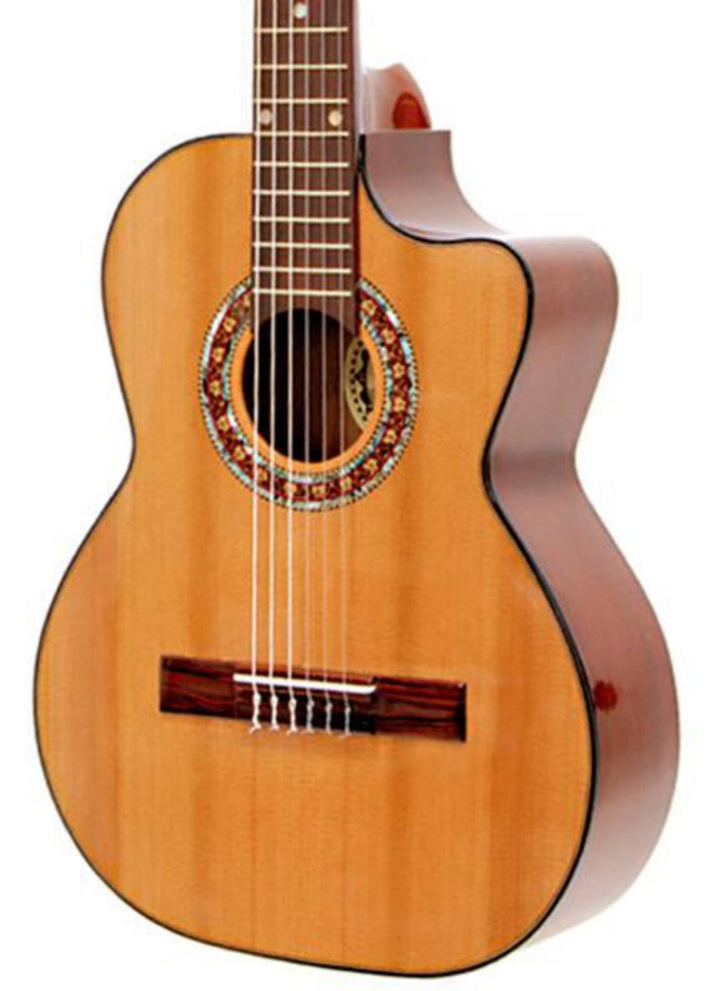 Paracho Elite Guitars, Gonzales 6 String, Requinto Natural
