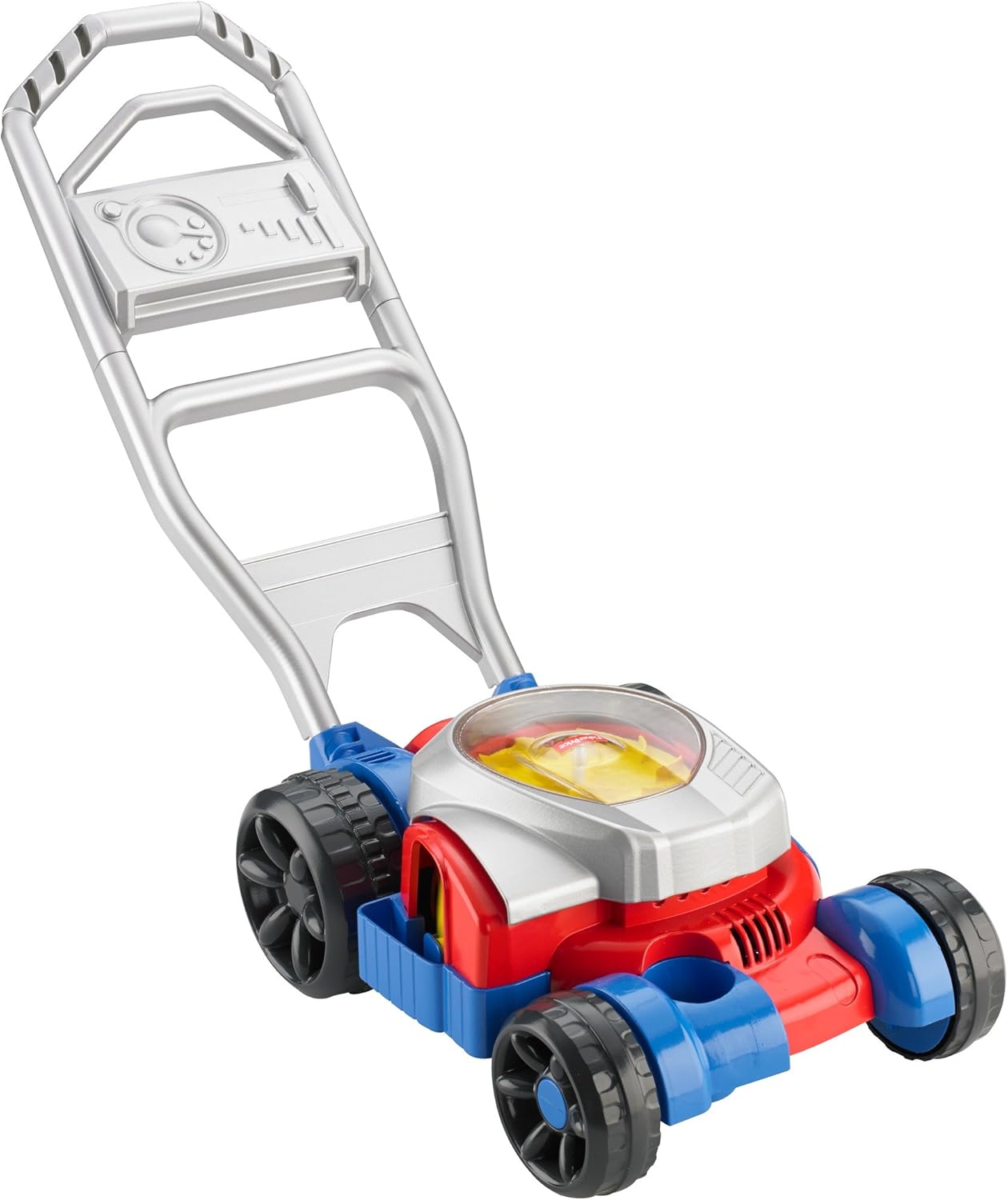 Fisher-Price Bubble Mower, Push-Along Toy Lawnmower That Blows Bubbles for Walking Toddlers Ages 2-5 Years Pack of 2