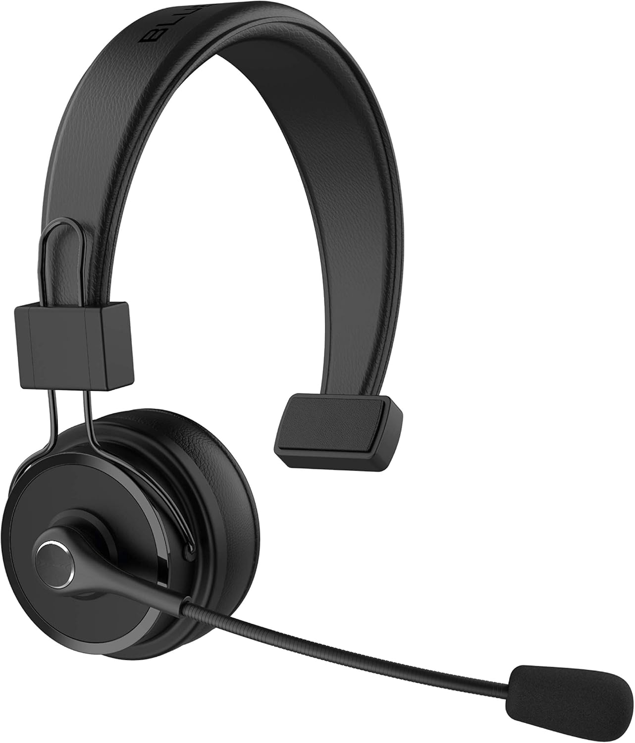 Blue Tiger Elite Ultra Wireless Bluetooth Headset &ndash; Truckers&rsquo; Professional Headset - Noise Cancellation Bluetooth 5.0 Head Set &ndash; 60 Hours Talk Time, 1200 Hours Standby &ndash; Premium Truckers Accessories