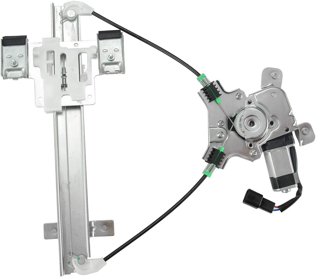 A-Premium Power Window Regulator with Motor Compatible with Cadillac Escalade Chevrolet Tahoe GMC Yukon 2007-2014 Rear Right Pack of 2