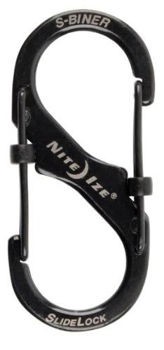 Nite Ize SlideLock Carabiner 2-Inch Black