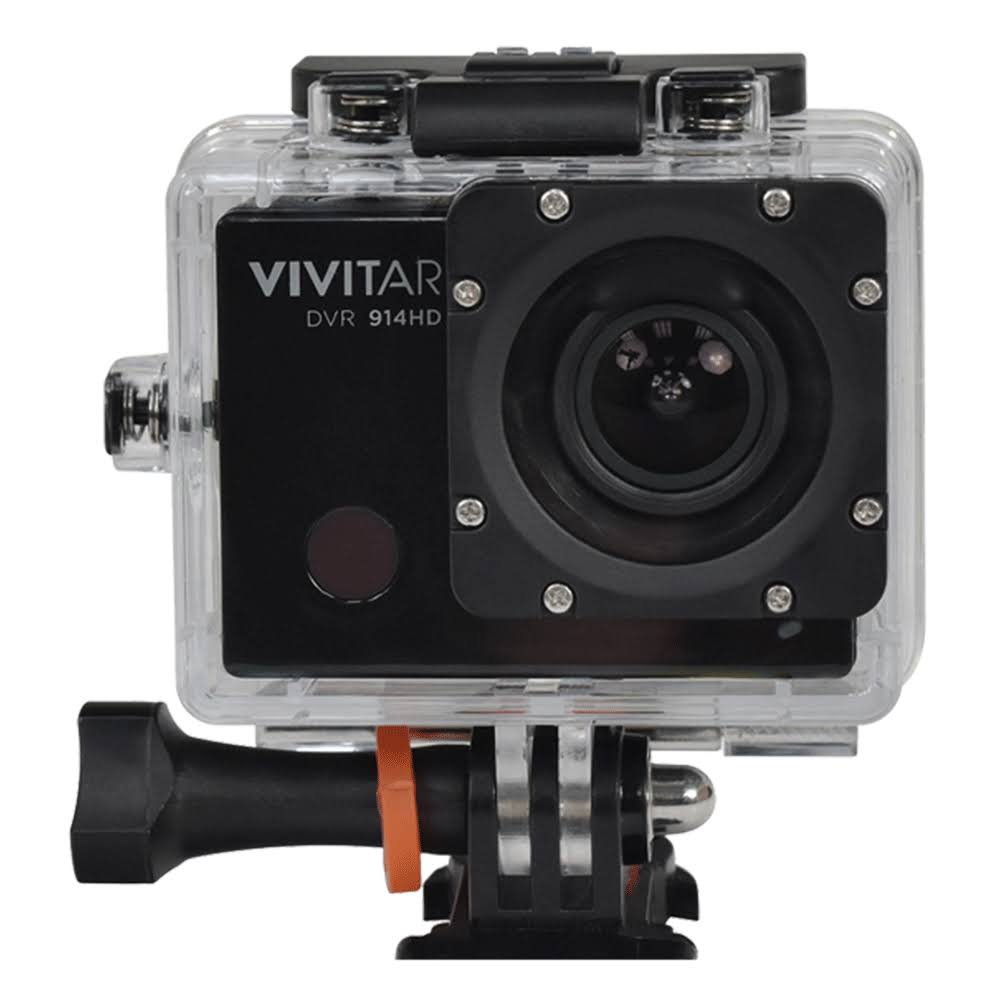 Vivitar DVR914HD 1440p Wi-Fi Waterproof Action Video Camera Camcorder