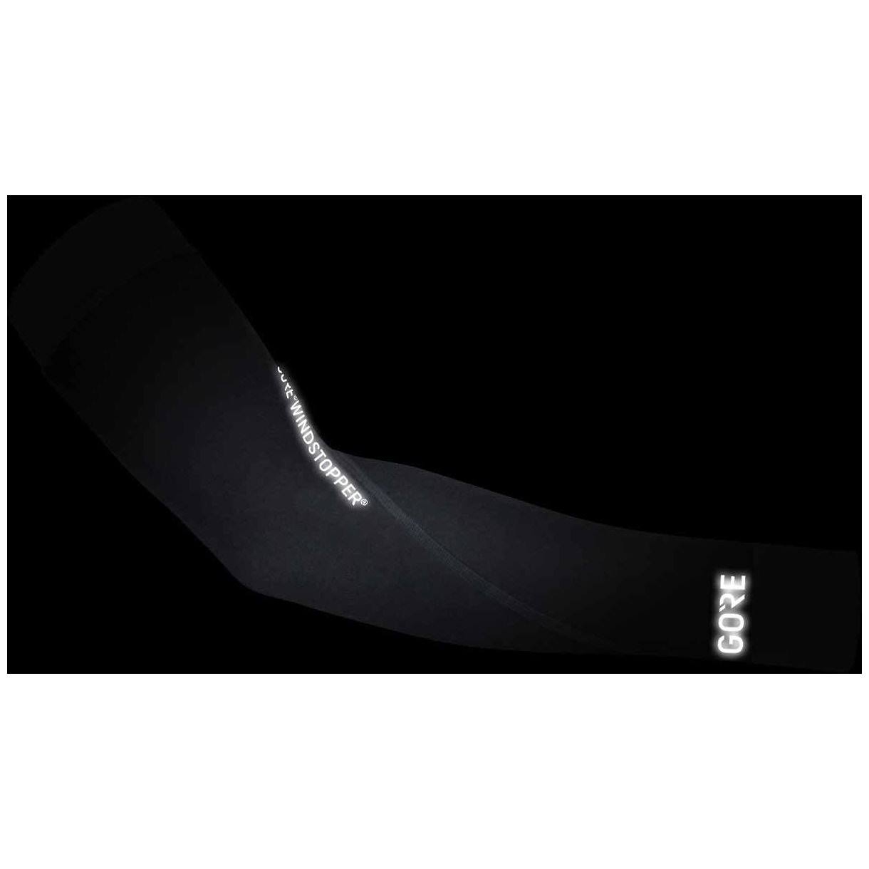 Gore Wear M Windstopper Arm Warmers - Black
