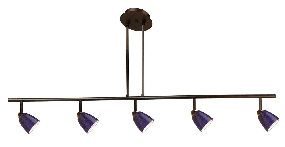 Cal Lighting SL-954-5-WH/MRU 5 Light Track Lighting