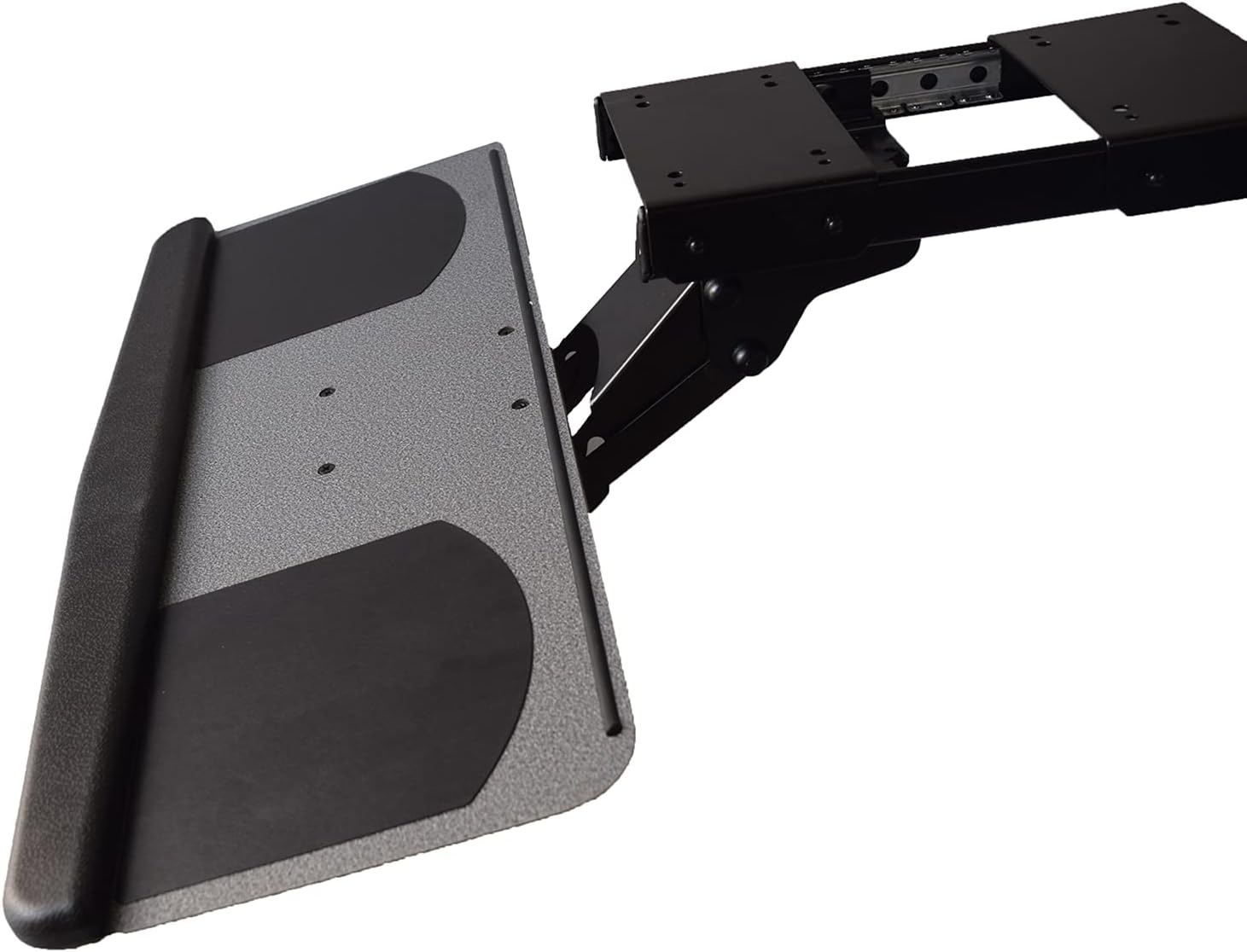 AnthroDesk Keyboard Tray Fully Adjustable with Rotation and Swing Pack of 2