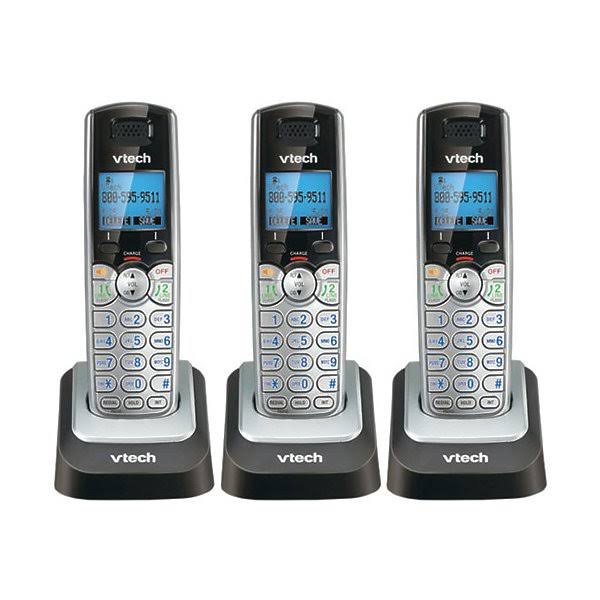 Vtech DS6101 Dect 6.0 2-Line Cid Speaker Handset 3-Pack