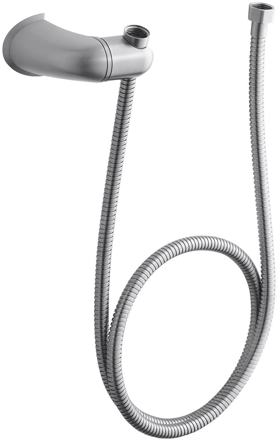 Kohler K-8517-G MasterShower Adjustable Wall Bracket Kit, Brushed Chrome