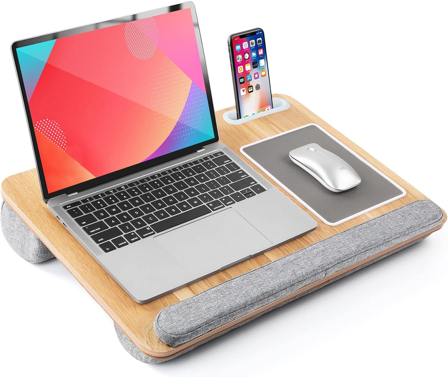 LORYERGO Laptop Lap Desk - Lap Desk Fits Up to 17