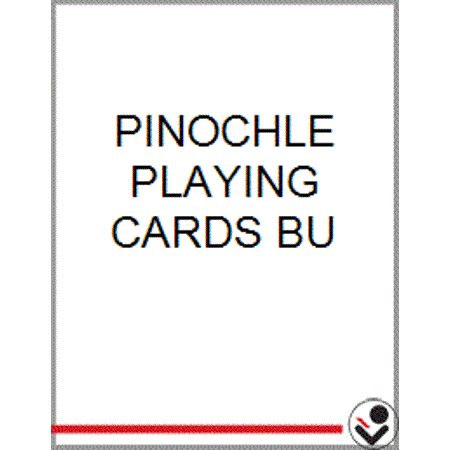 Bicycle pinochle Playing Cards 3-Pack (36 Decks)