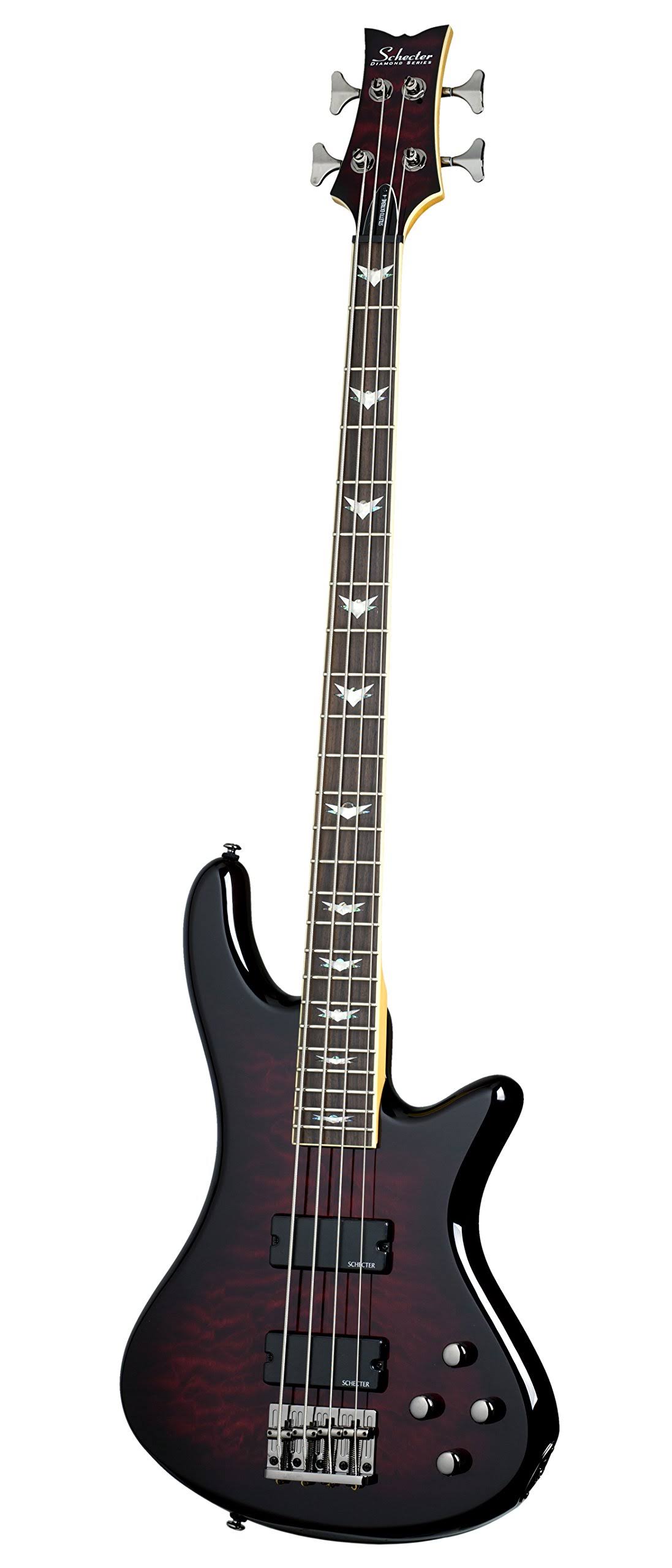 Schecter Stiletto Extreme-4 Bass, Black Cherry