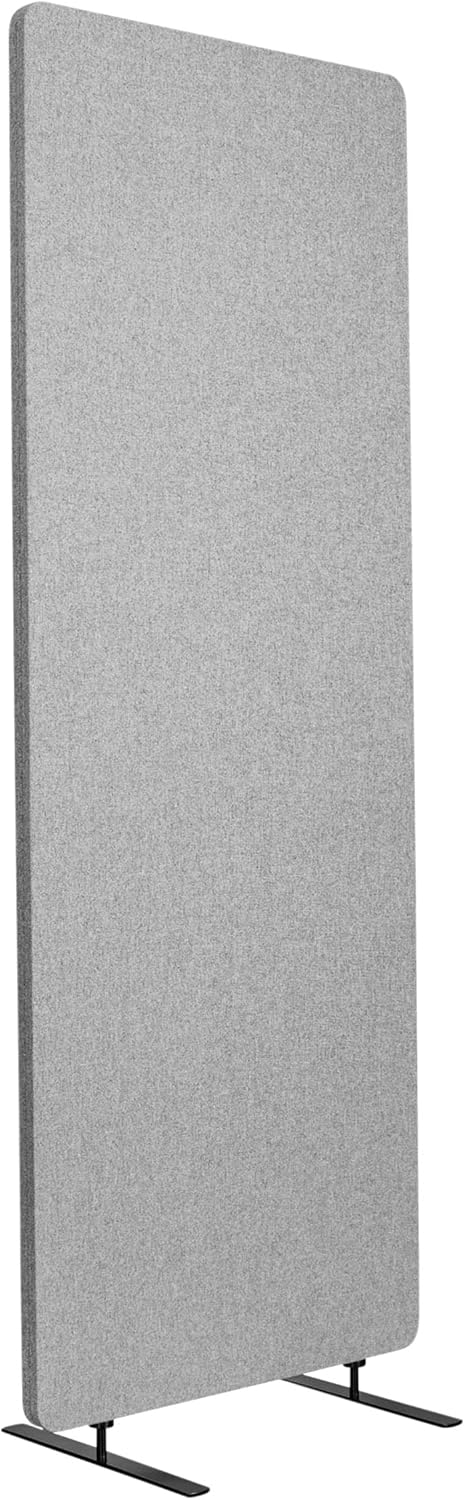Stand Up Desk Store ReFocus Freestanding Noise Reducing Acoustic Room Wall Divider Office Partition (Midnight Blue, 72