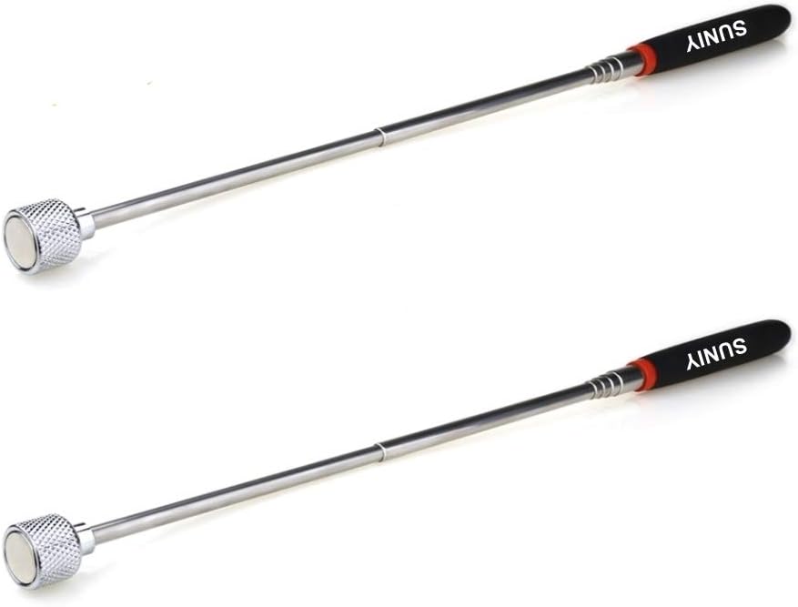 2 Pack Magnetic Pick-Up Tool with 15-lb. Pull Capacity