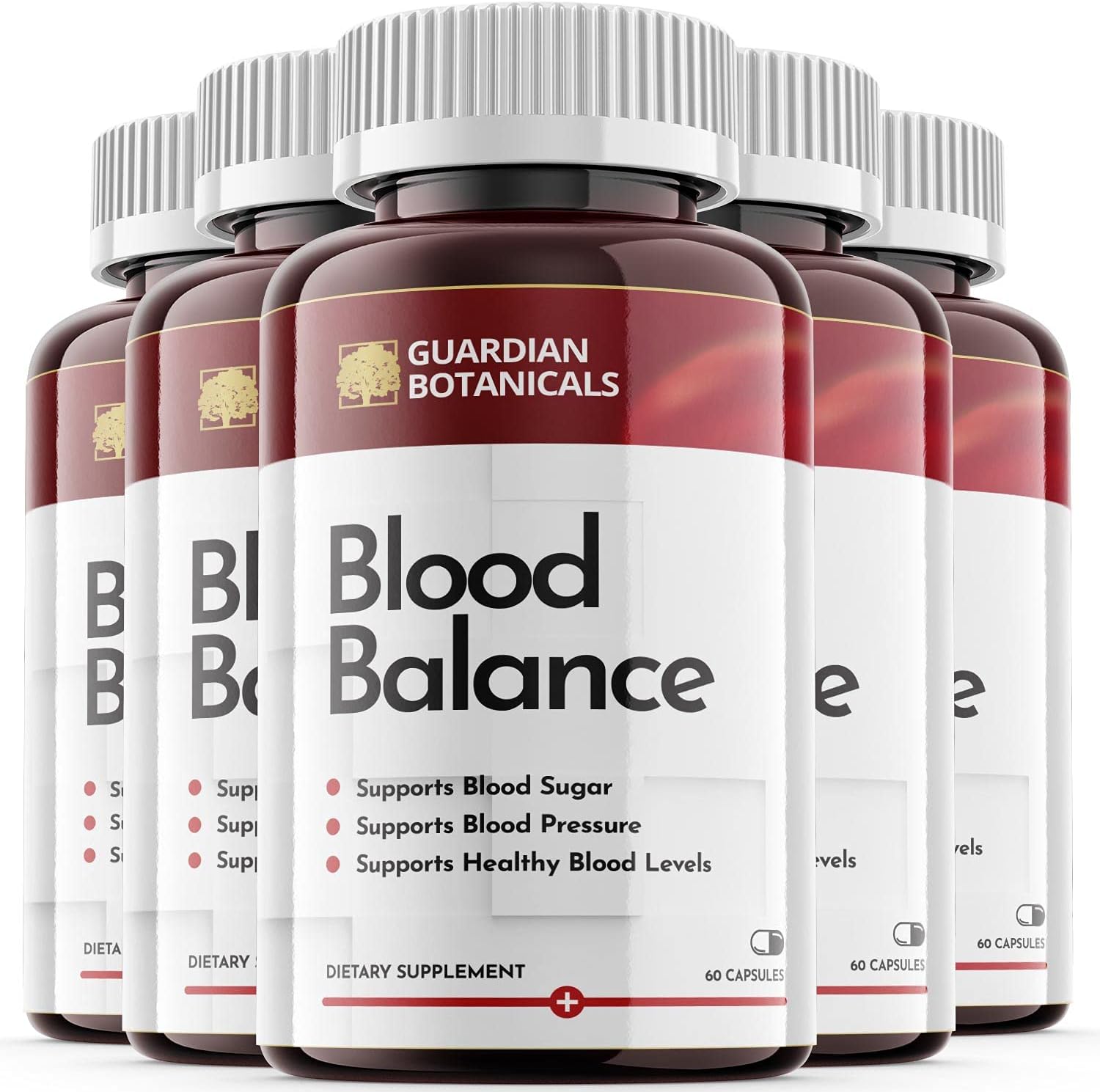 Guardian Botanicals Blood Balance Advanced Formula Blood Sugar Support (5 Pack)
