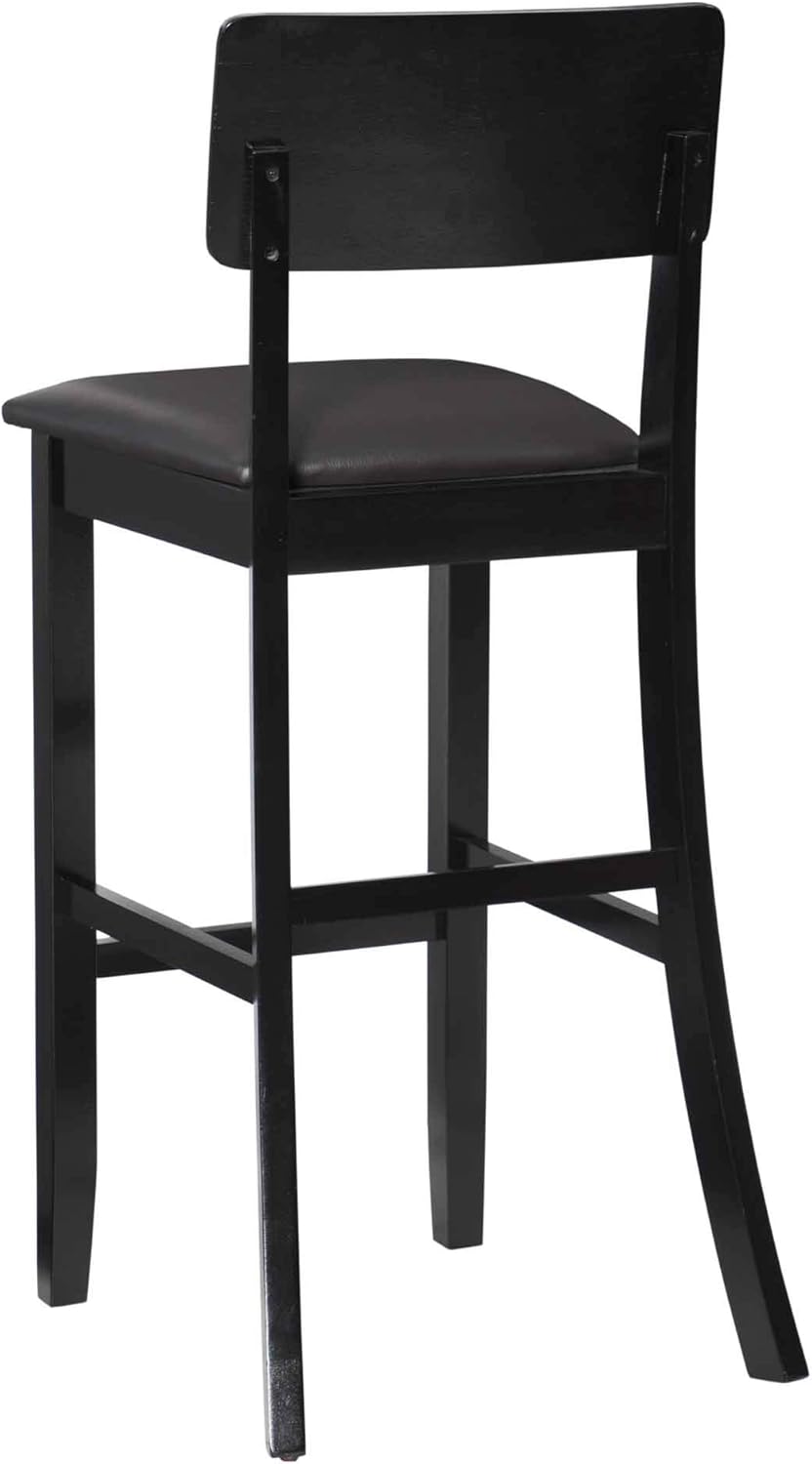 Linon Home Dcor FBA_ Torino Collection Contemporary Bar Stool, 17