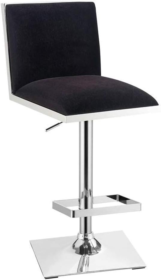 William's Home Furnishing WI-BR6462BK Orjan Bar Stool in Black Finish