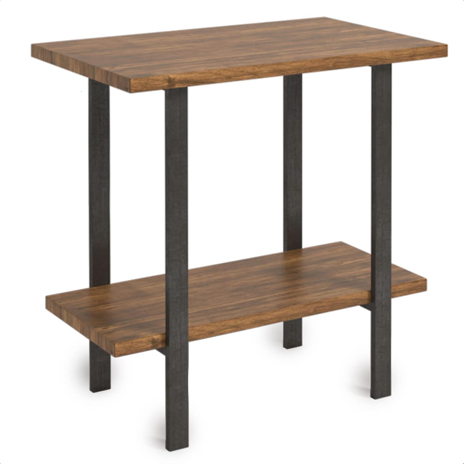 Barnyard Designs 2-Tier End Table - 27&rdquo;L x 17