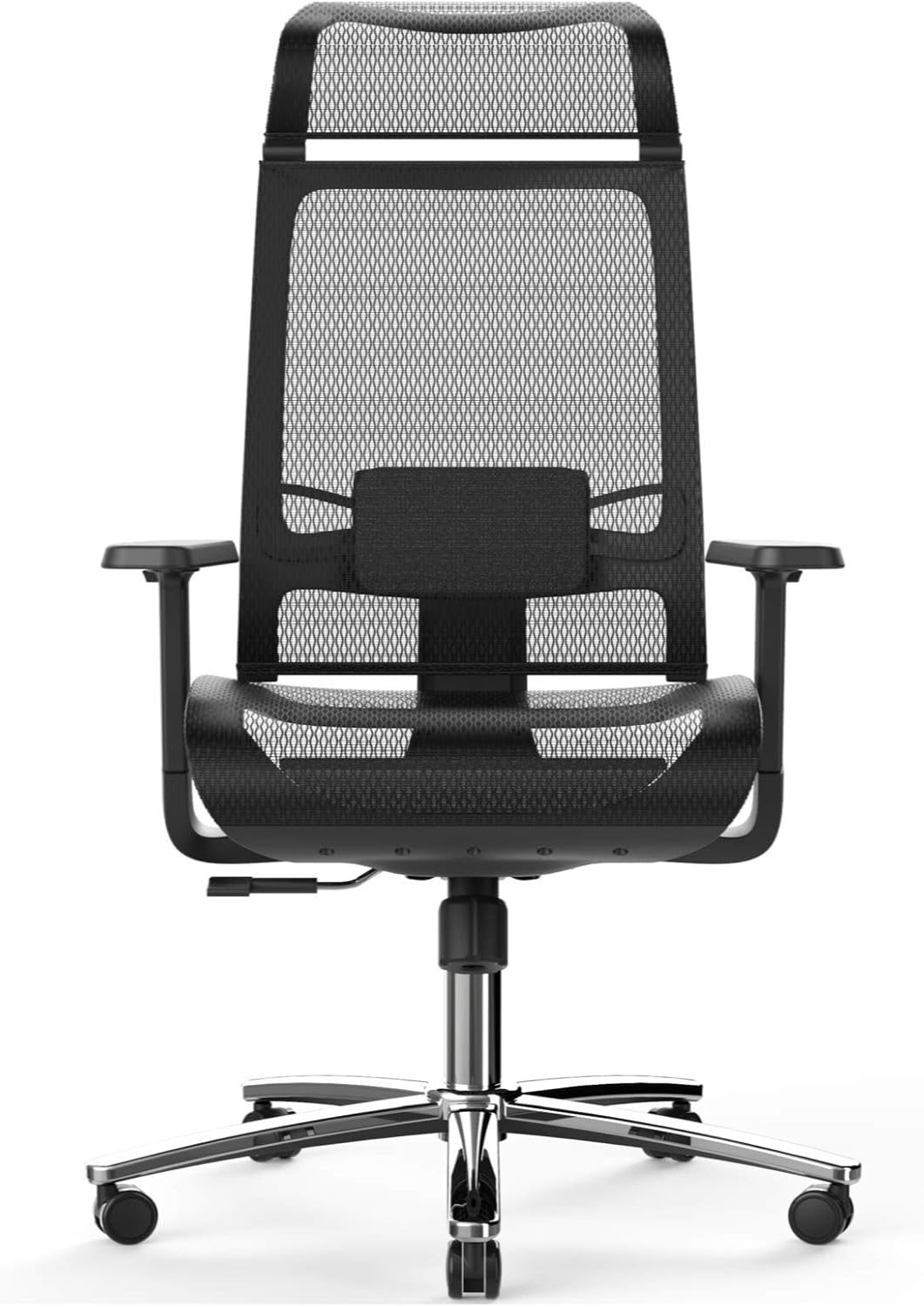 BILKOH Ergonomic Office Chair, High Back Desk Chair with Mesh Seat - Adjustable Lumbar Support Breathable Mesh Chair Wide Headrest& Reclining Task Chair Adjustable 3D Armrest & Height Computer Chairs