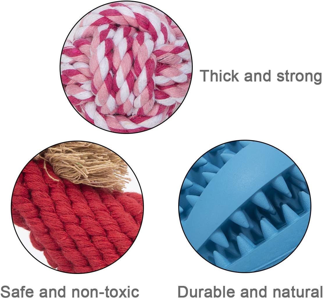 Up Pod Dog Chew Toys for Puppies Teething, Super Value 5 Pack Puppy Toys for Small Dog Toys Rope Toy Durable Pet Toys for Dogs Interactive Plush Dog Toys